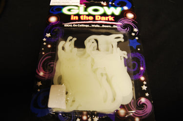 24 Piece Glow in the Dark Cats Wall and Ceiling Decor
